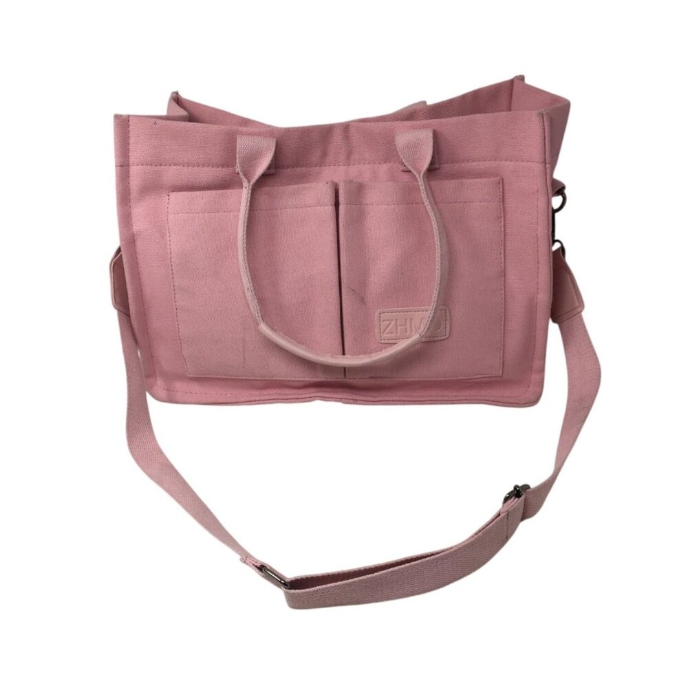 Women's ZHMO Pink Canvas Tote bag